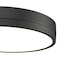 Z-Lite Algar Flush Mount, 1-Light, 16 In.W x 3 In.H, Matte Black/Frosted 1006F16-MB-LED - alternate 6